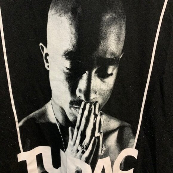 TUPAC  MENS BAND TSHIRT - Picture 3 of 4